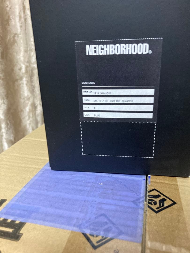 新品未使用　ネイバーフッド　NEIGHBORHOOD お香　ブルー