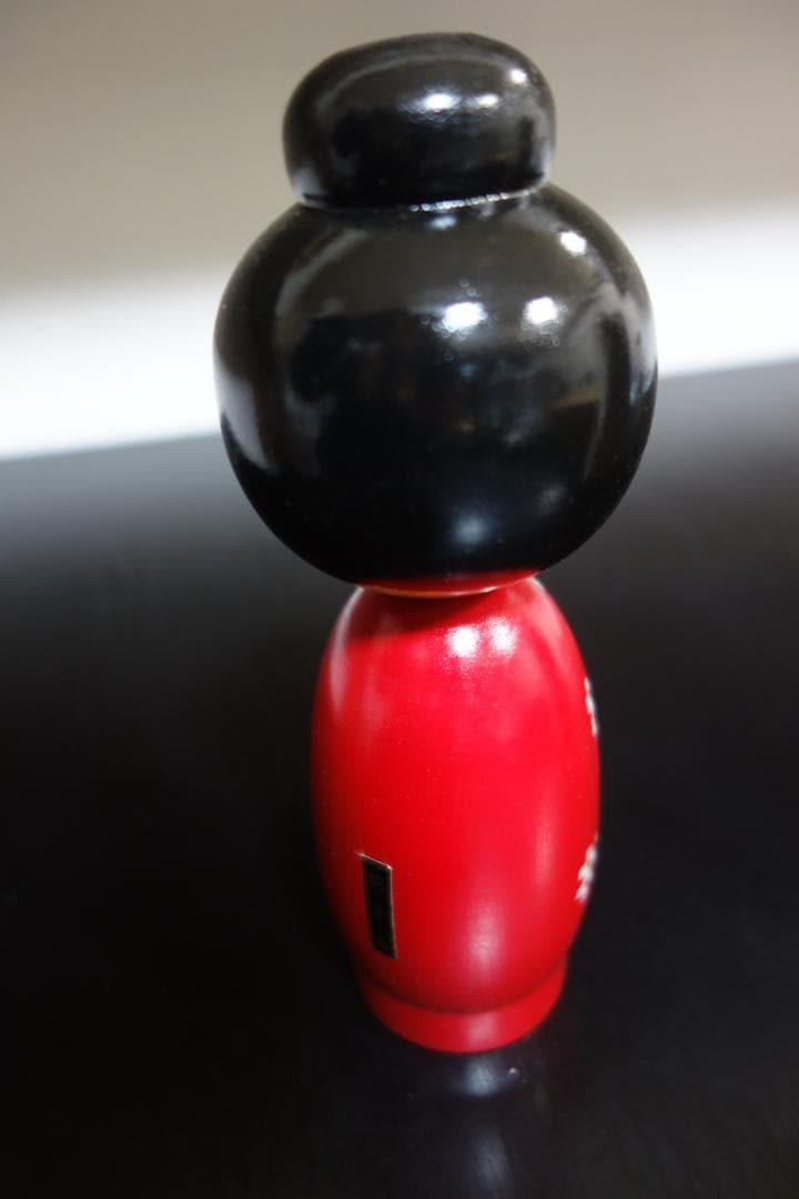 美品 近代名作こけし かすり 全日本こけしコンクール受賞作家　保坂虎男