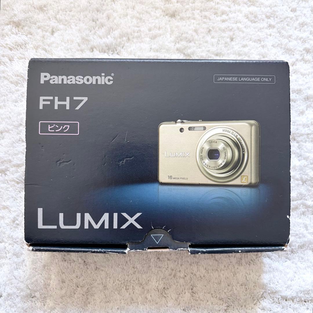 美品【動作確認済】Panasonic パナソニック LUMIX DMC-FH7