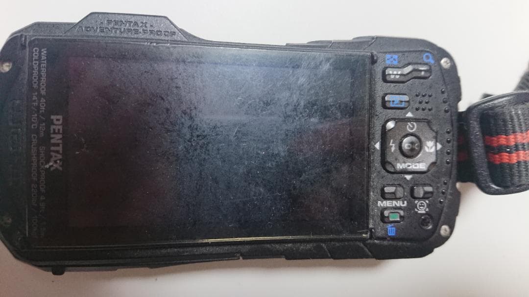 デジタルカメラ PENTAX 防水、防塵、耐久性 工事現場に最適