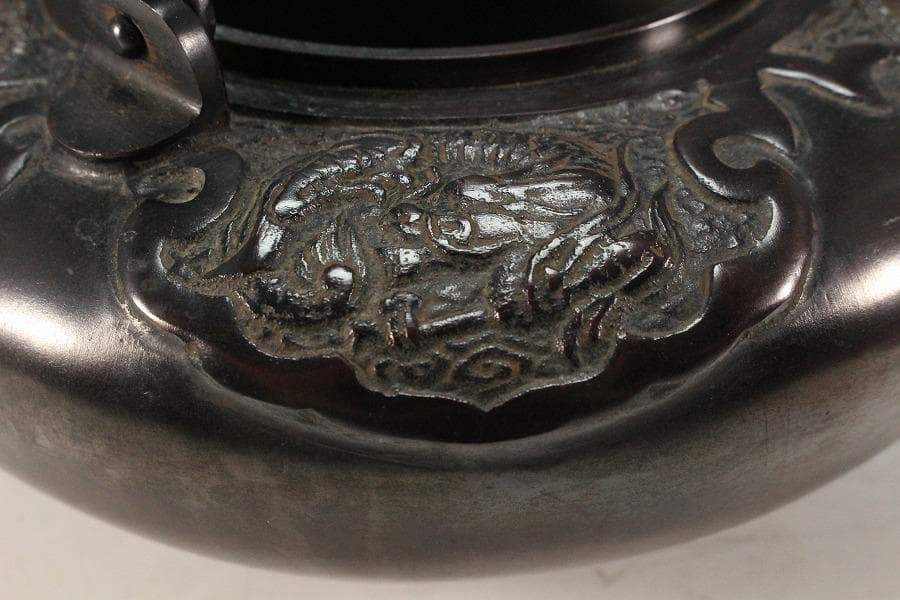 古銅 龍口 水注 瓶(K-YC622)