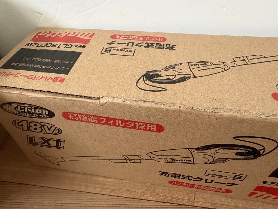 マキタ CL180FDZW 18V コードレス掃除機 本体
