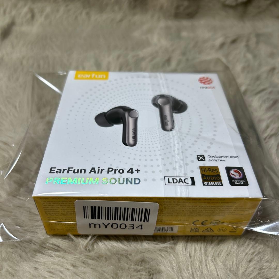 EarFun Air Pro 4+ワイヤレスイヤホン Bluetooth 6.0