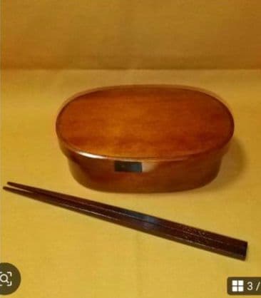 3月限定 木曽ひのきメンパ　曲げわっぱ　浅蓋16cm　木曽ひのき箸付　伝統工芸品