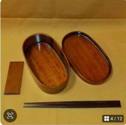 3月限定 木曽ひのきメンパ　曲げわっぱ　浅蓋16cm　木曽ひのき箸付　伝統工芸品