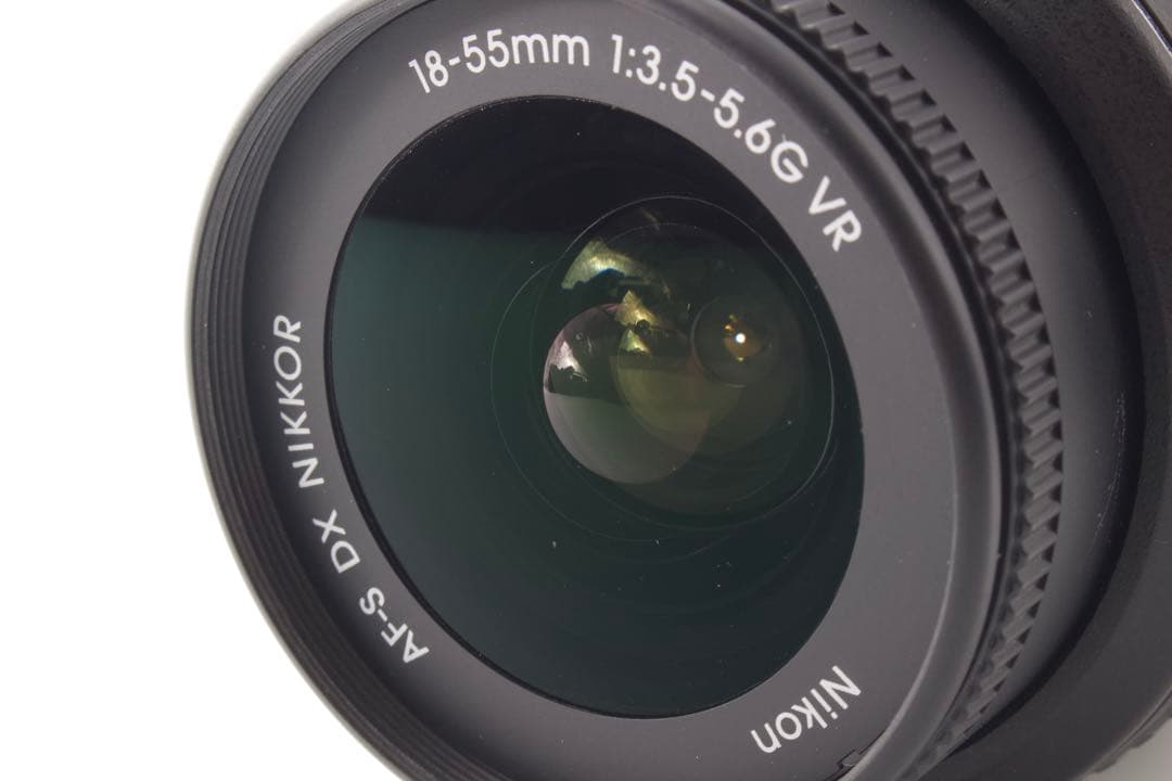 Nikon D5200 標準レンズキット　元箱付き　オシャレ色　一眼レフカメラ