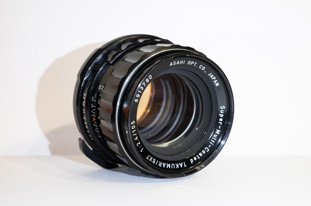 PENTAX SMC TAKUMAR 6x7 105mm F2.4【フード付】