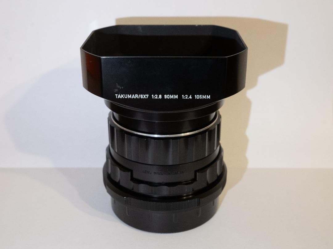 PENTAX SMC TAKUMAR 6x7 105mm F2.4【フード付】