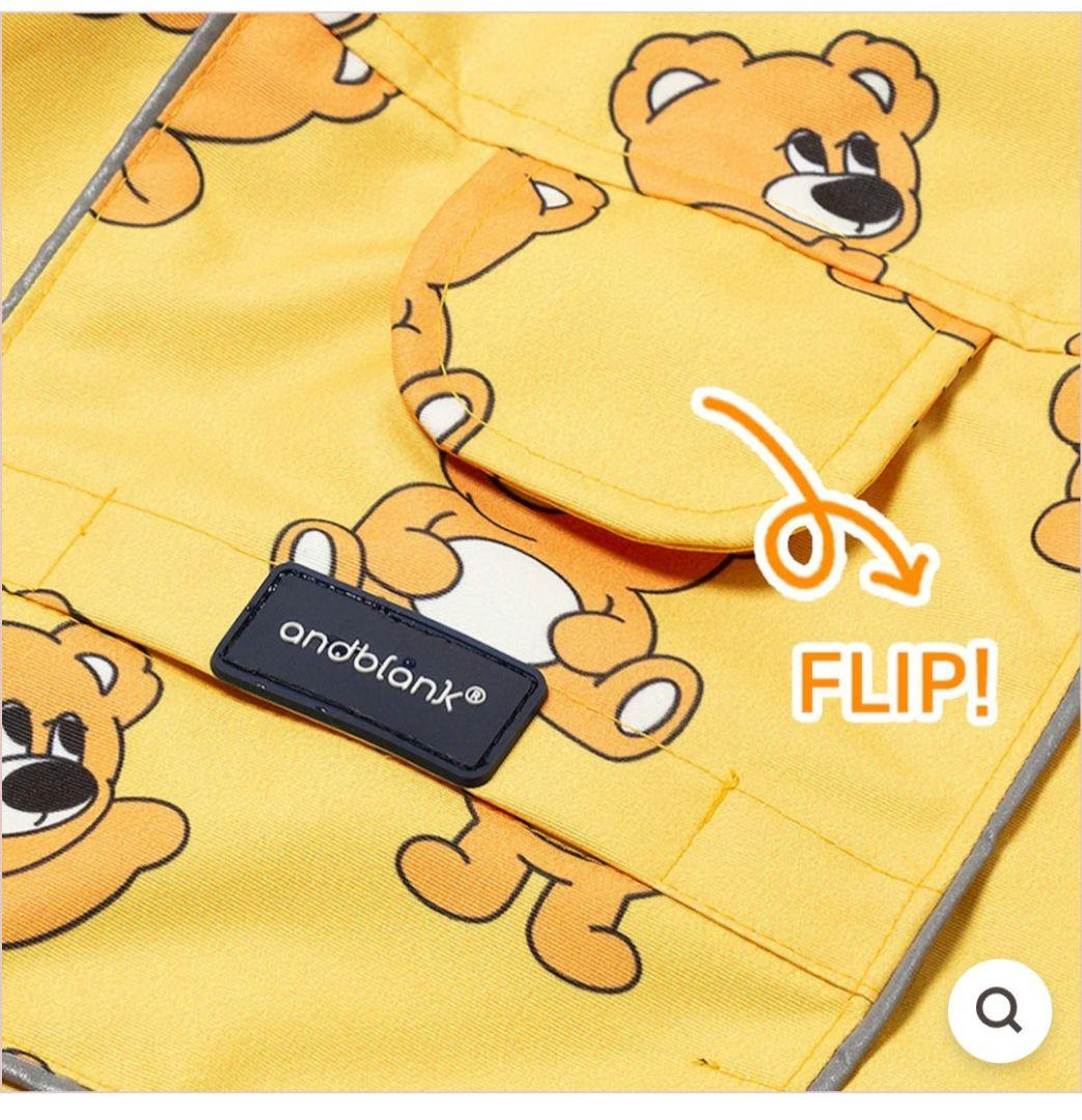 andblank 犬用レインコート 6XL イエロー