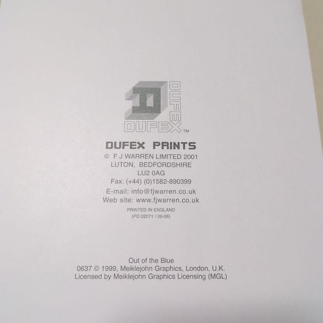 イギリス　DUFEX PRINTS　エッチングアート（イルカ、シャチ）４枚セット
