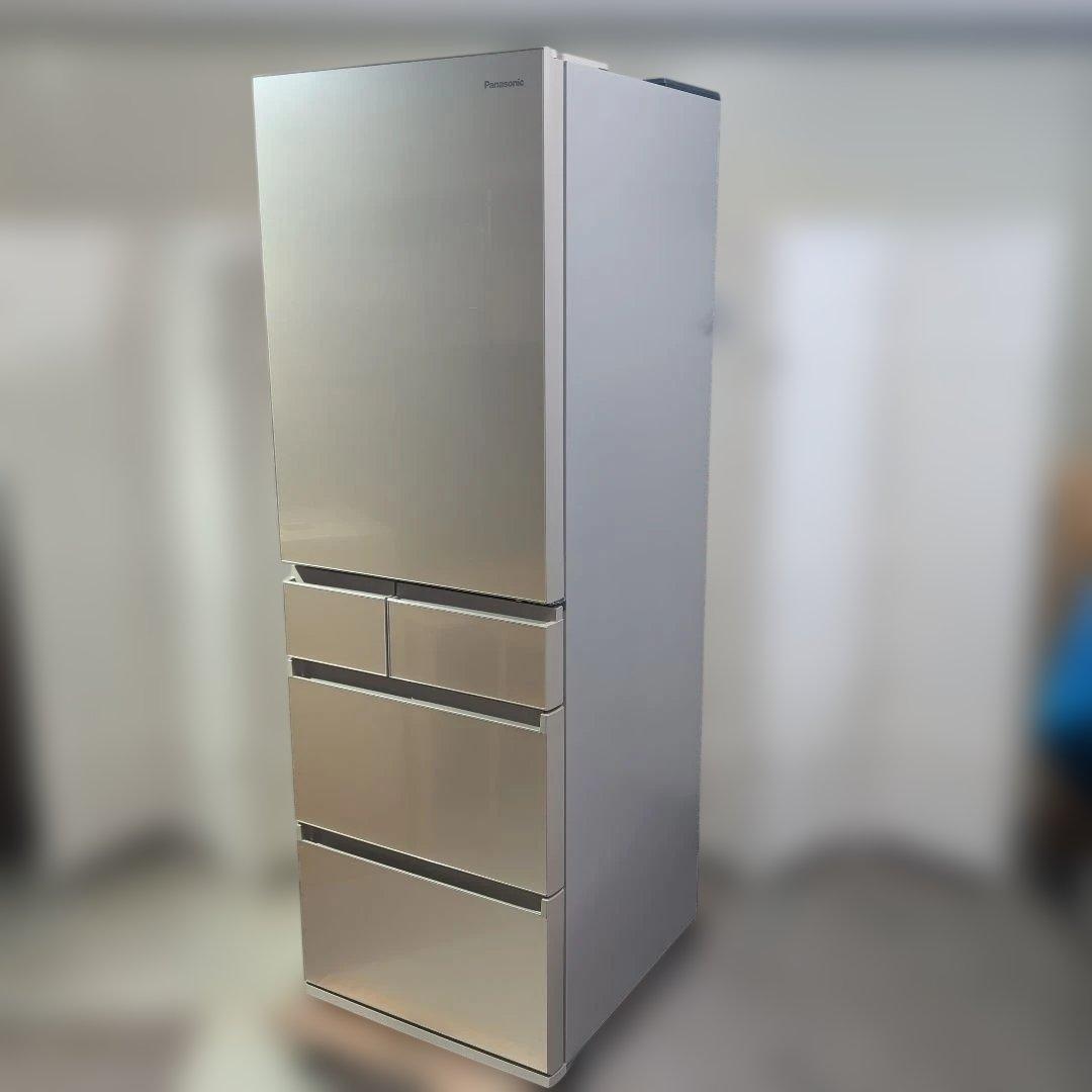 【2023年製/延長保証付】パナソニック冷蔵庫 450L NR-E459PX-N