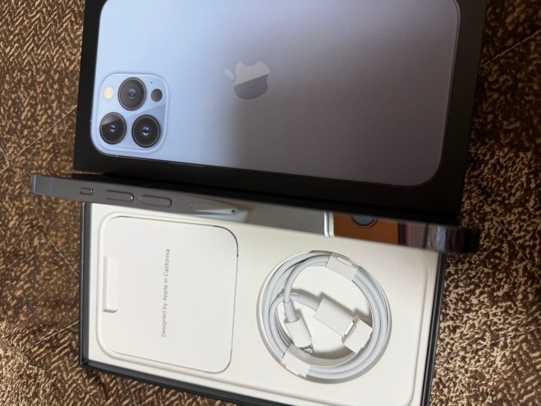 【美品】Apple iPhone13ProMax シエラブルー