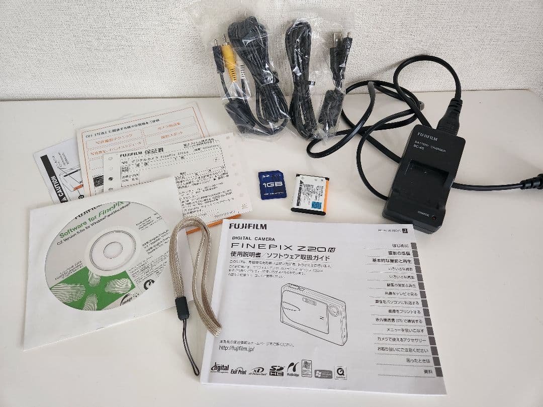 【動作確認済】FinePix Z20fd 付属品あり 元箱付