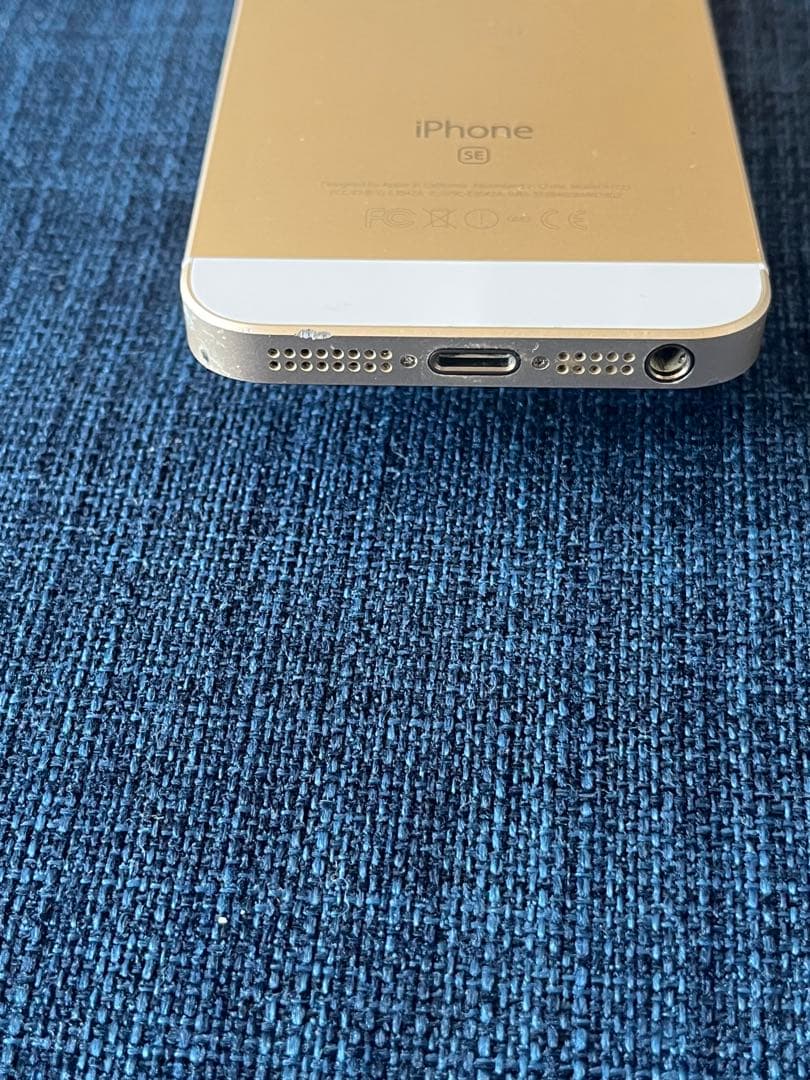 iPhone SE 第一世代　初代　128GB ゴールド　バッテリー80%