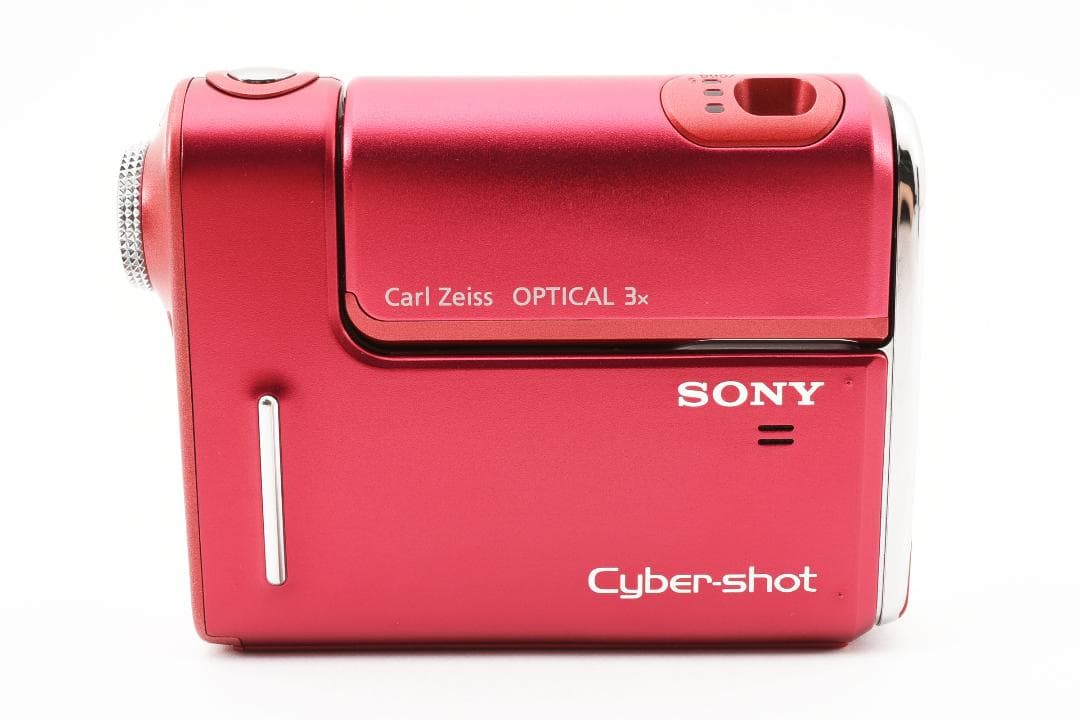 【希少】SONY Cyber-shot DSC F88 3X 赤 3倍光学ズーム