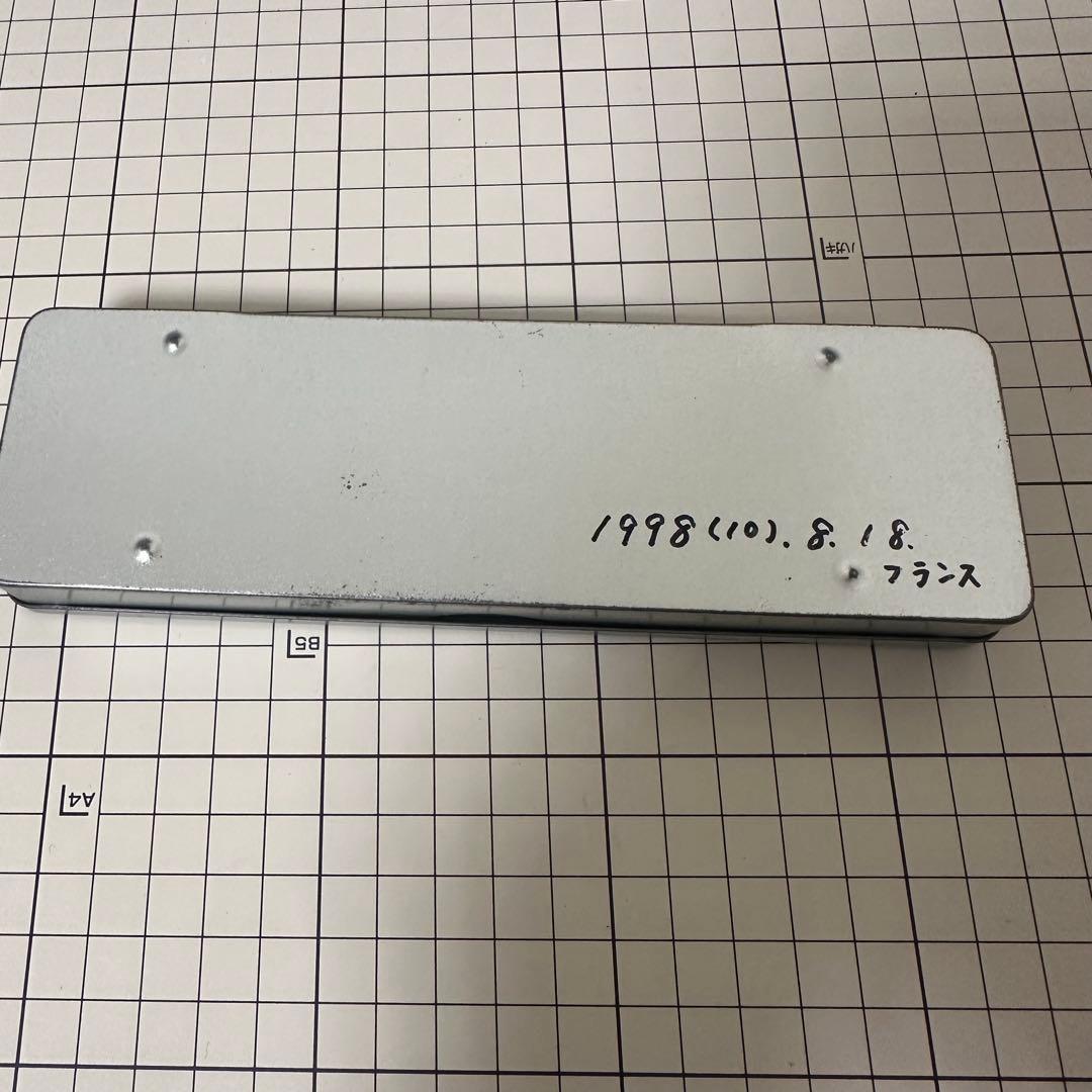 【新品未使用1998年製】LAMY2000 万年筆 フランス本購入希少アルミ缶付