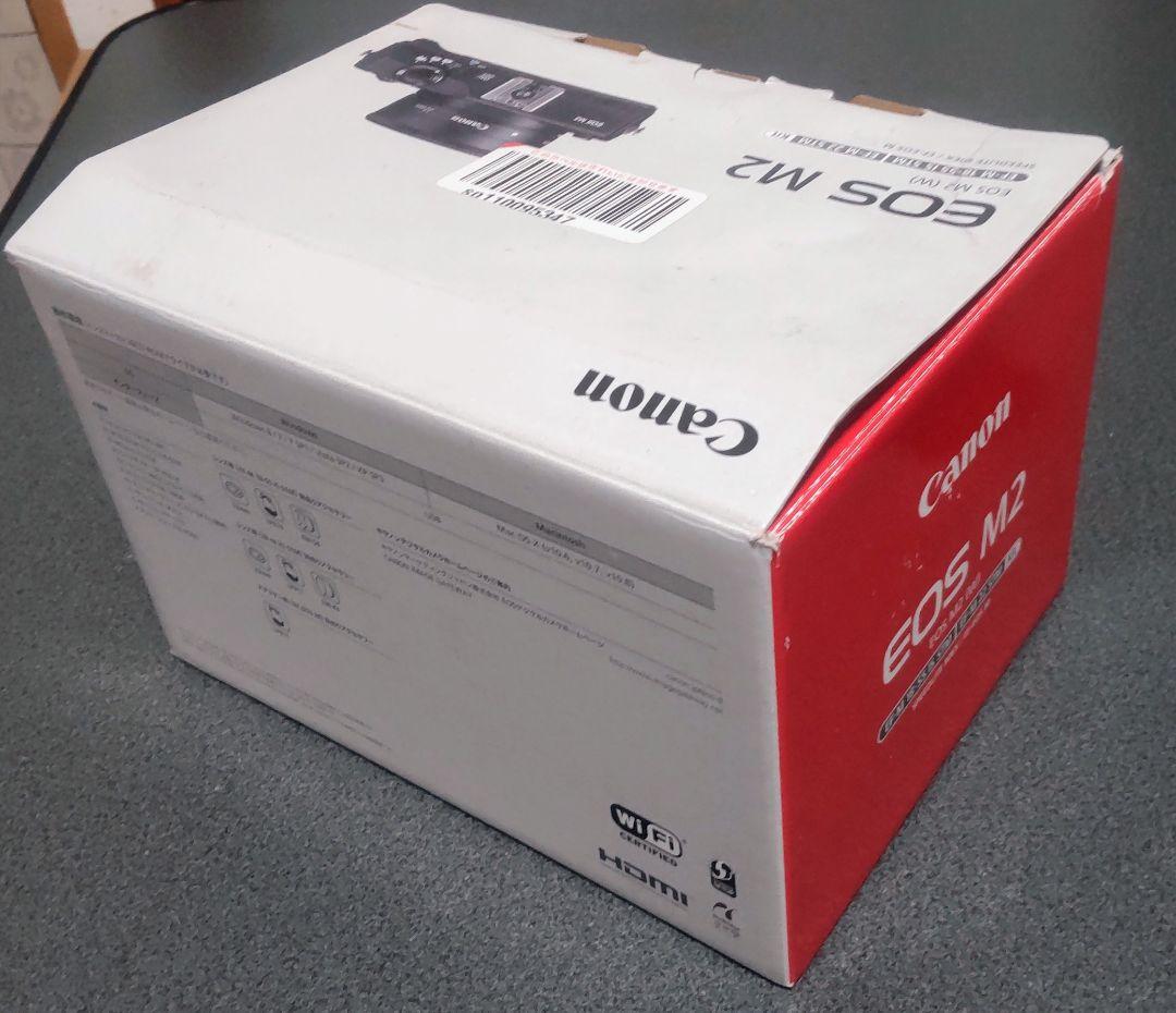 Canon ミラーレス一眼カメラ EOS M2 ダブルレンズキット