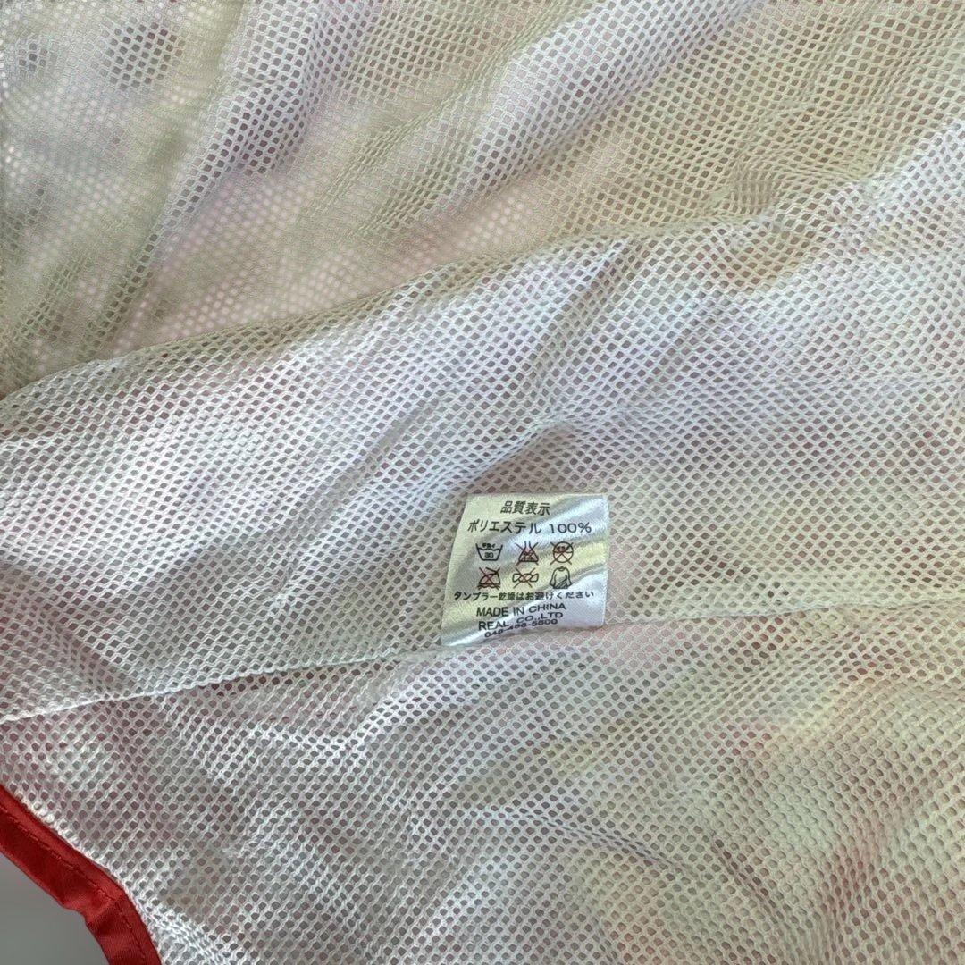 #犬用レインコート 赤と白のチェック柄サイズ4L参考犬種シェパード