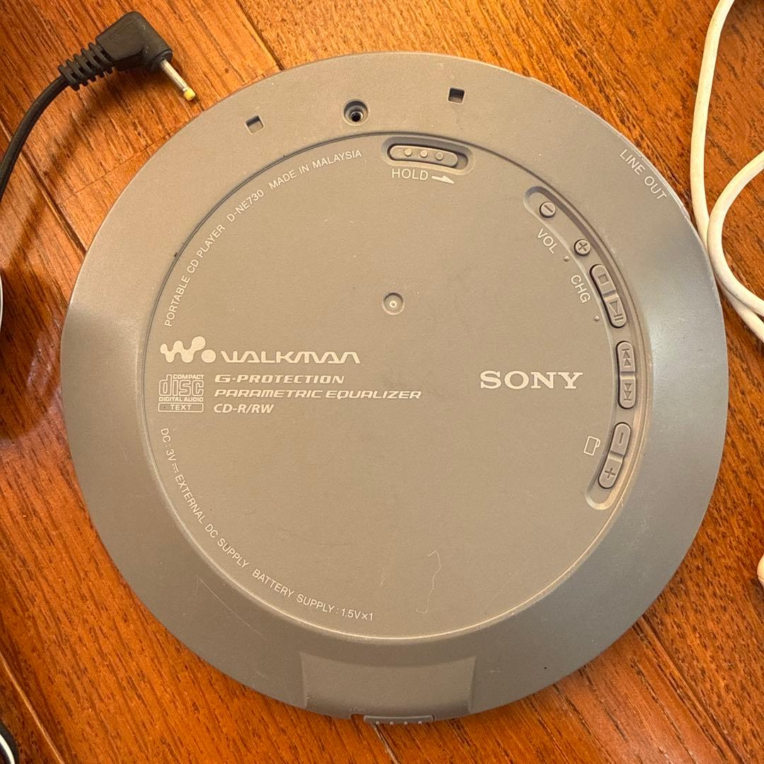 SONY ポータブルCDプレーヤー D-NE730