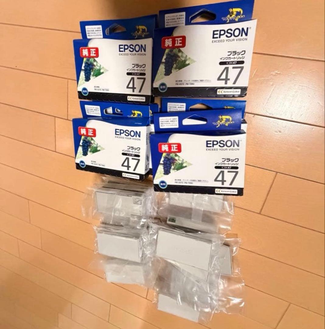 EPSON 純正インクカートリッジ 47 3色　68個