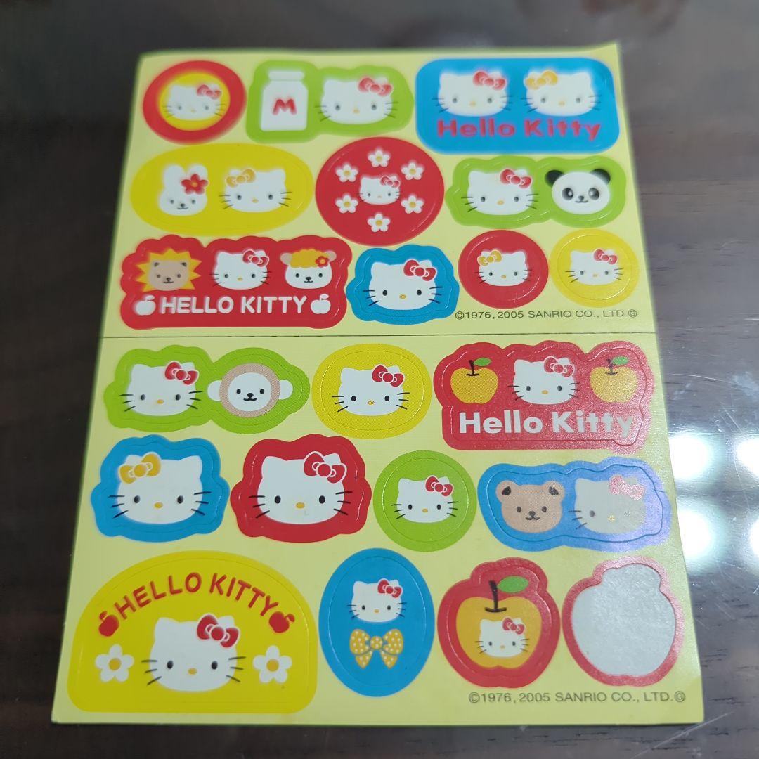 平成レトロ　ハローキティ　メモ帳　便箋　中古品