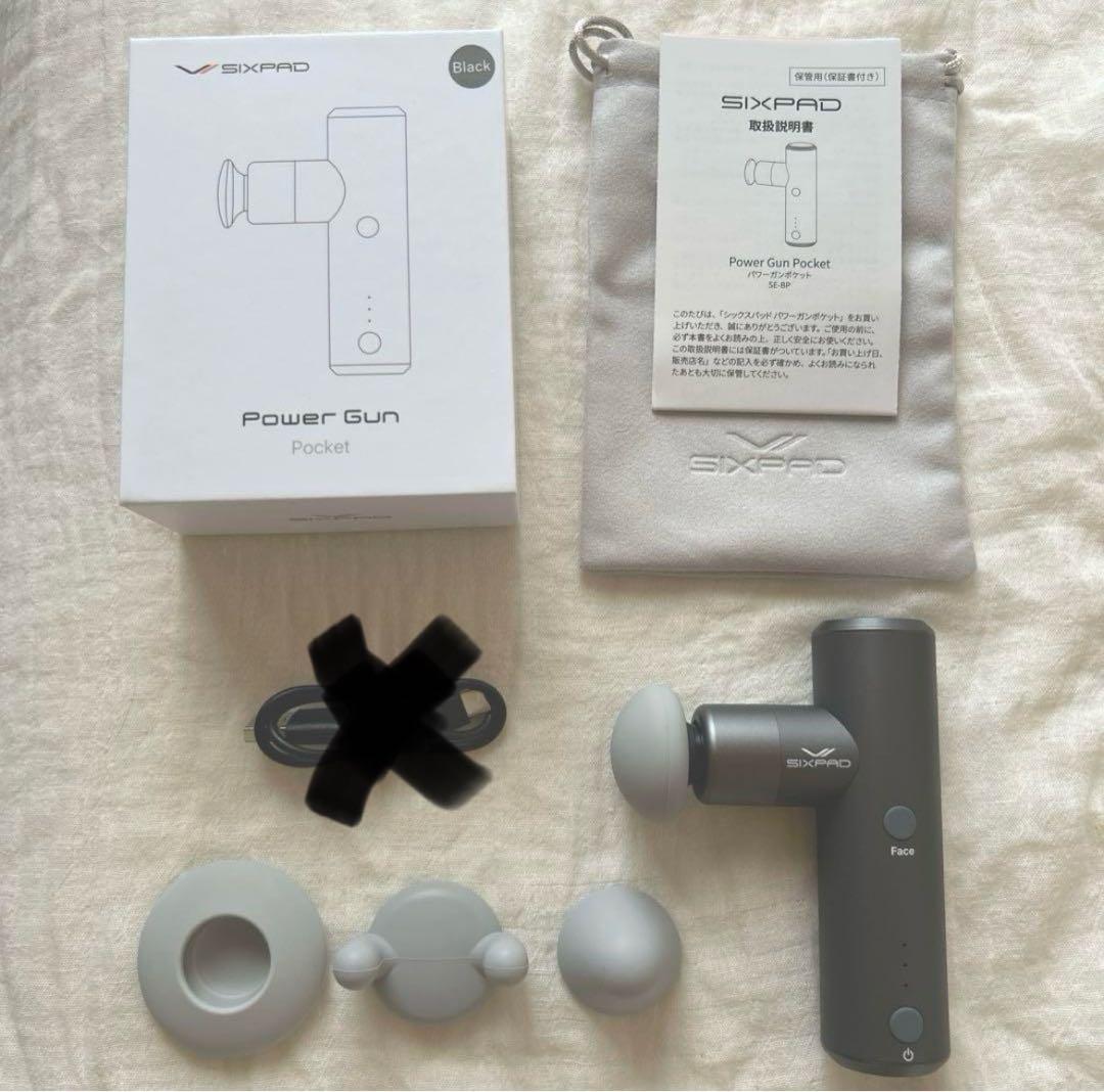 【新品未使用】SIXPAD Power Gun Pocket ブラック