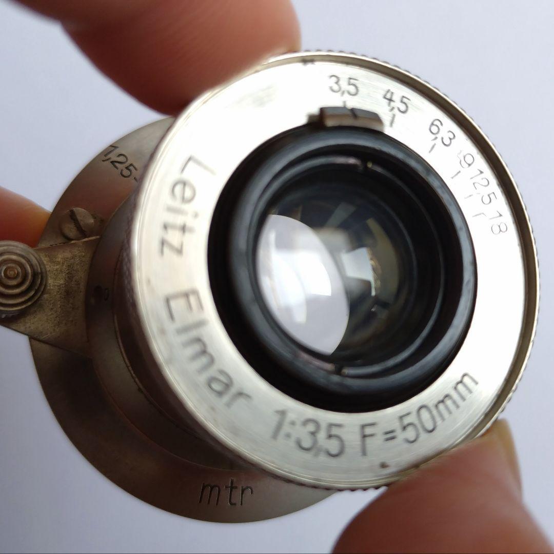 Leitz Elmar f=5cm f/3.5/ニッケルエルマー/Lマウント