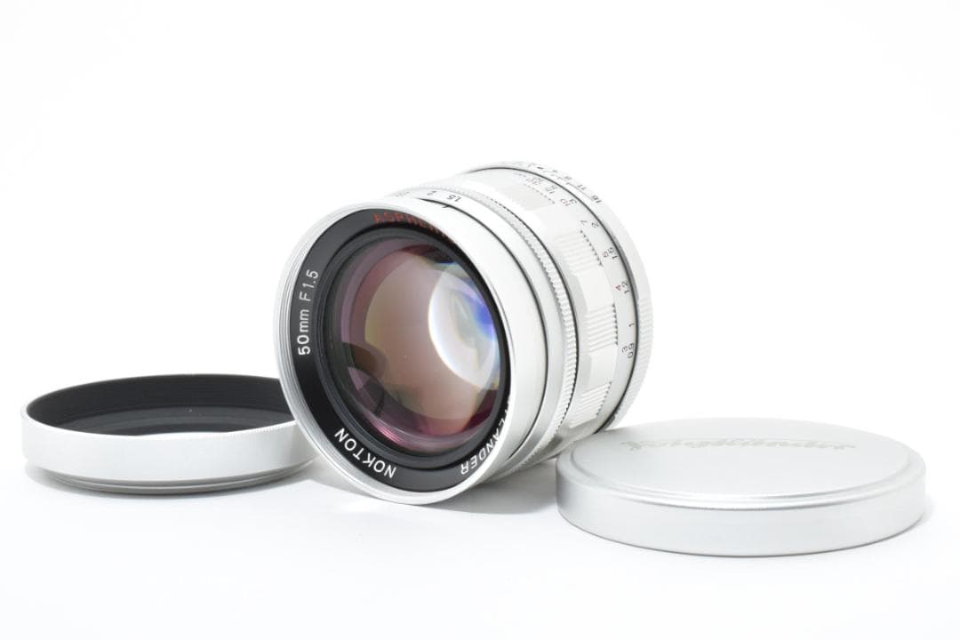 【並品】Voigtlander ASP 50mm F1.5 Mマウント #488