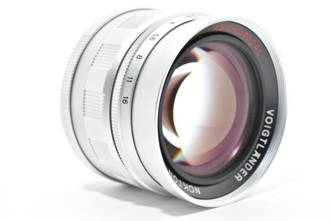 【並品】Voigtlander ASP 50mm F1.5 Mマウント #488