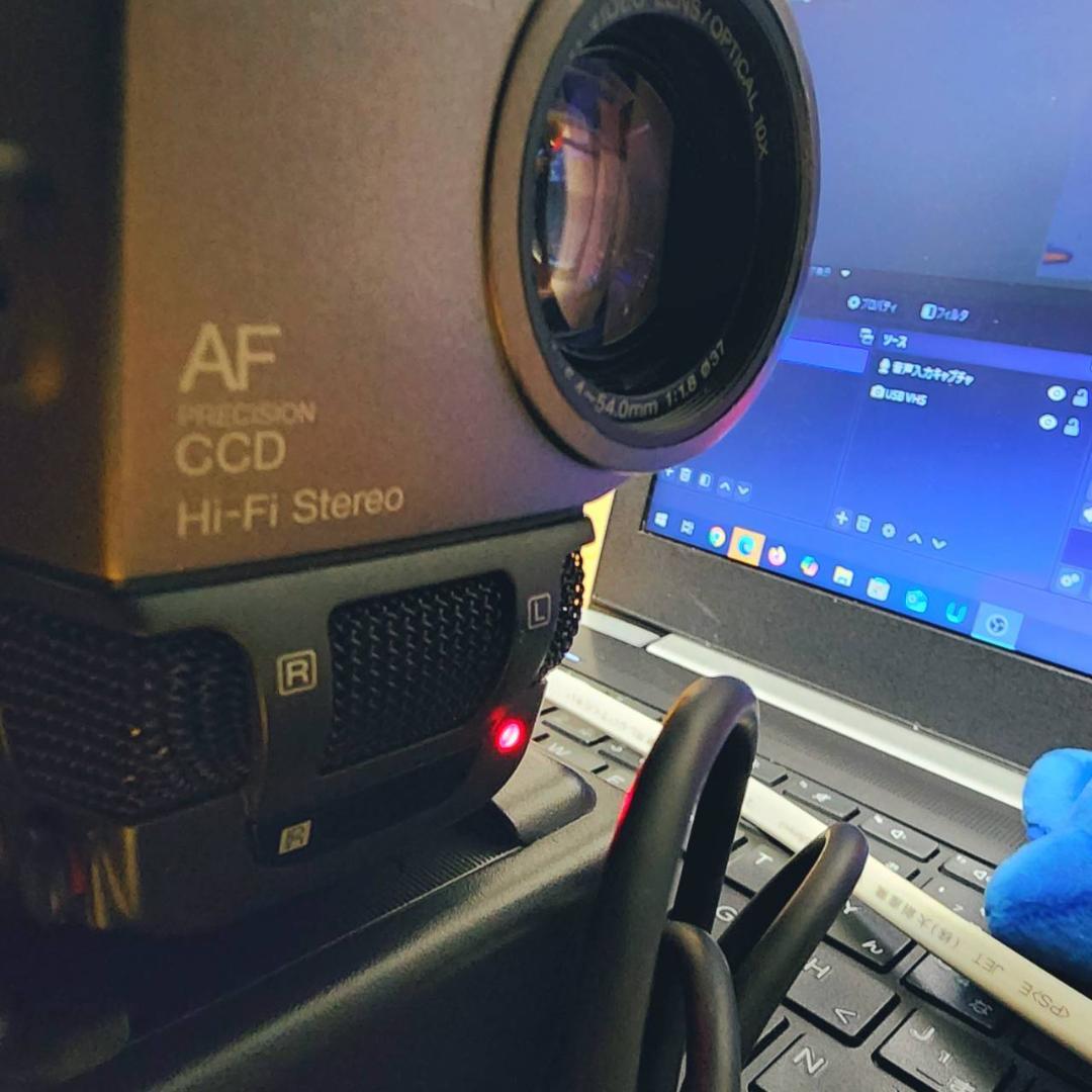 【動作確認済】高画質 SONY Hi8 8ミリ ビデオカメラ クレードルセット
