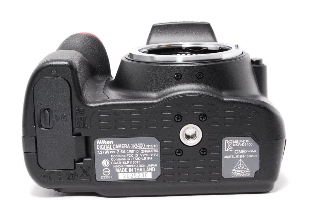 ショット数 僅か◆Nikon D3400◆超美品◆AF-Pレンズ◆一眼レフカメラ