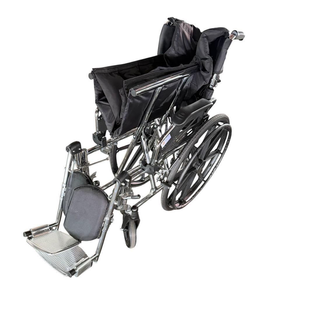 Nice Way 車椅子 ワイド57cm 自走式 折りたたみ 送料込