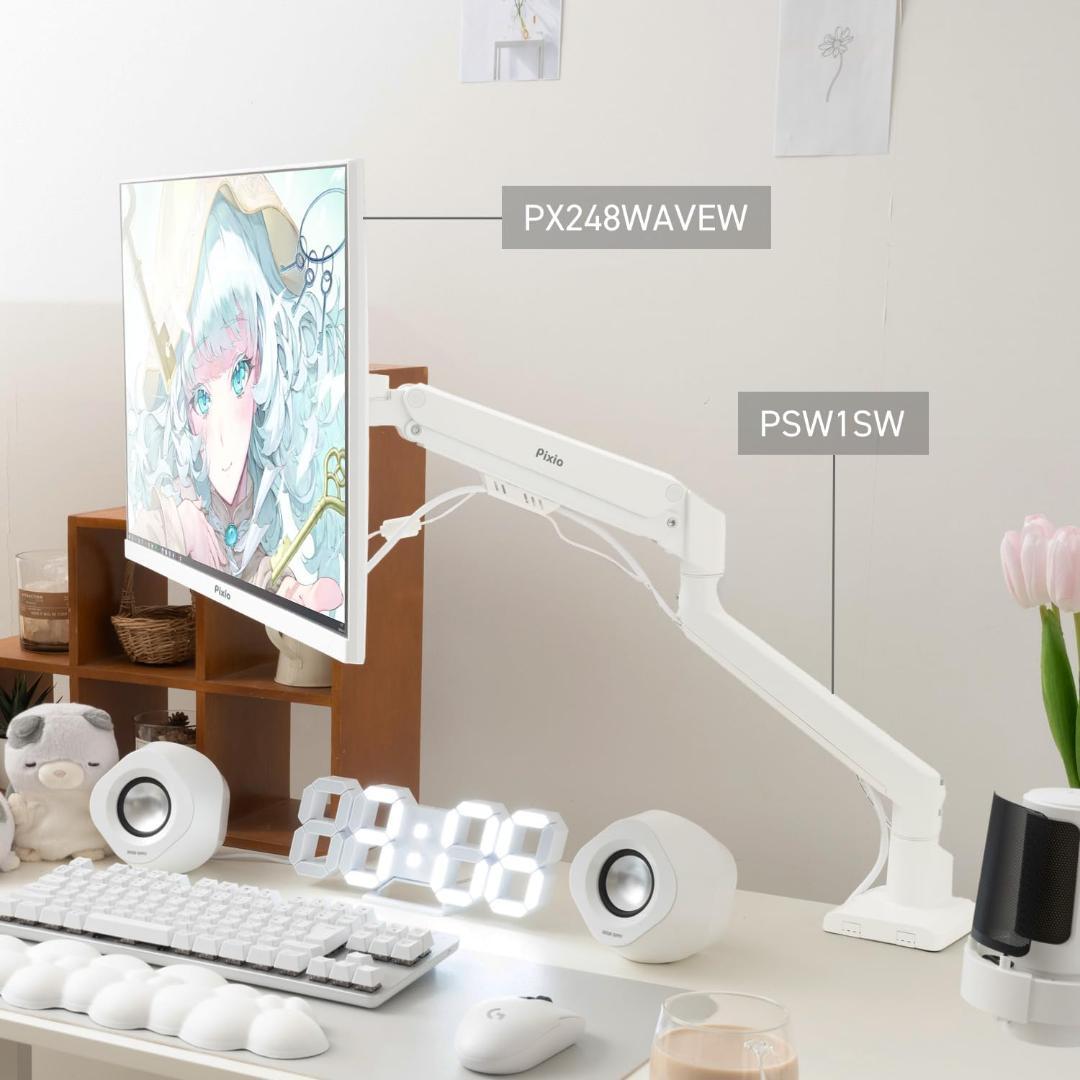 極美品 Pixio PX248 Wave ゲーミングモニター 23.8インチ