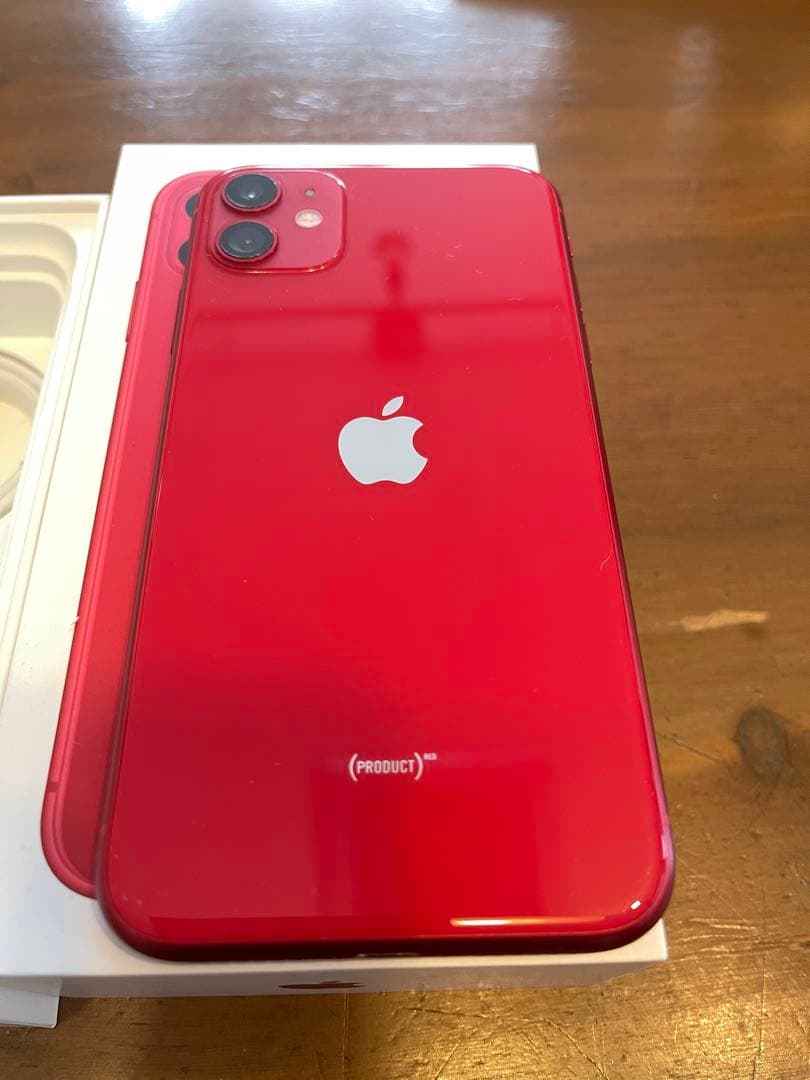 Apple iPhone 11 (PRODUCT RED) 本体・付属品新品