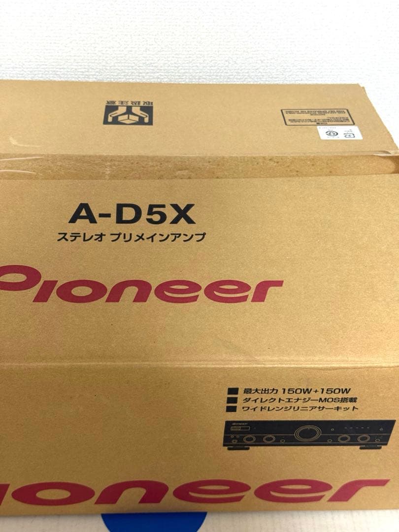 Pioneer A-D5X 、新品に近い、アンプ、箱付き