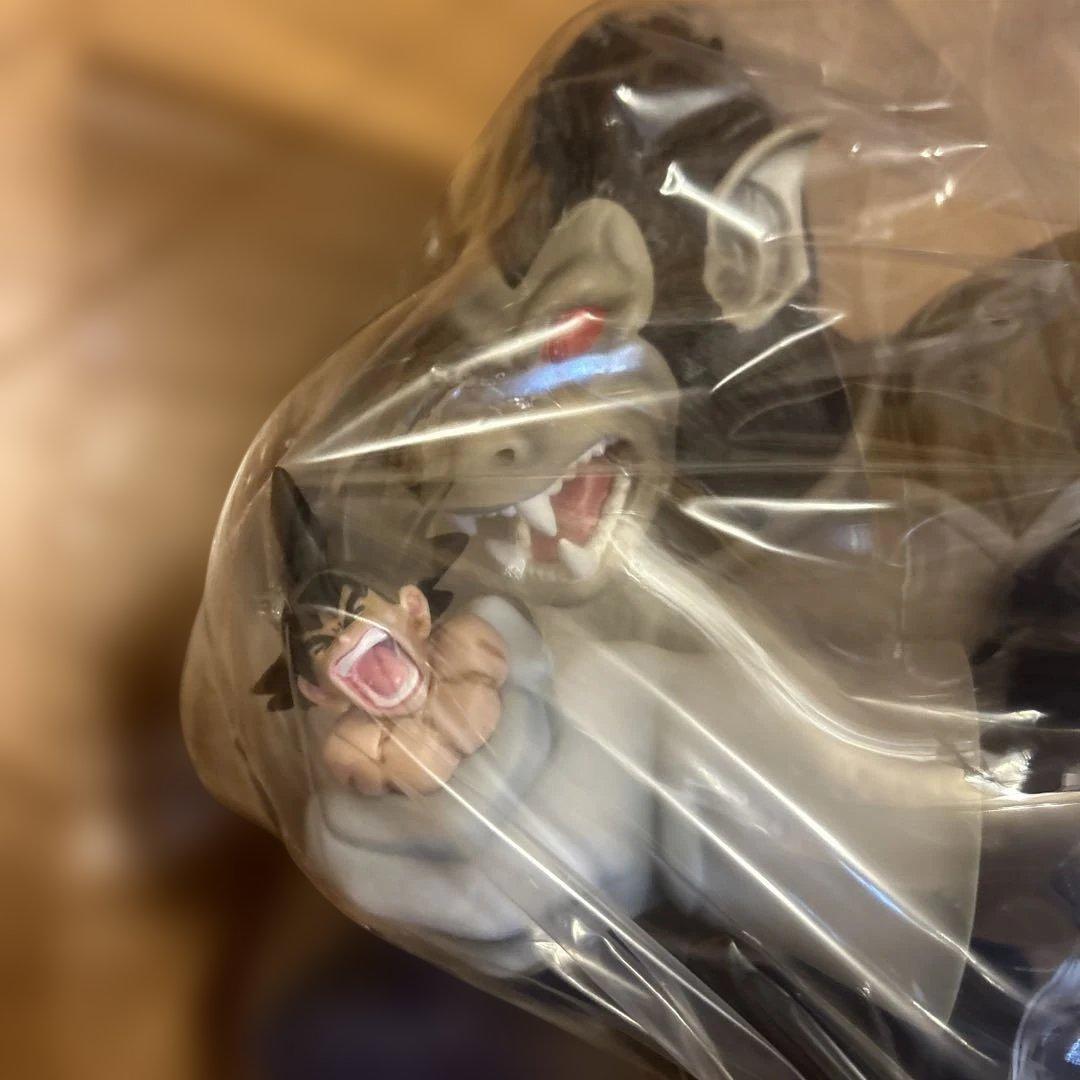 ドラゴンボールZ 大猿ベジータ　ジオラマモデルヤジロベーシッポ斬りver ジーマ