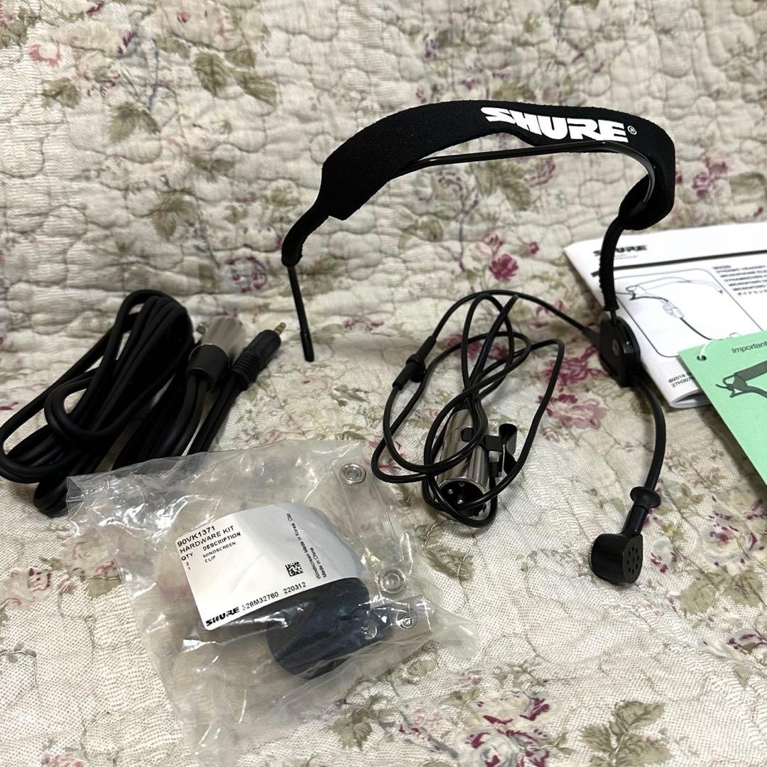 【未使用】SHURE（シュア）ヘッドセットマイク 配信用 WH20QTR