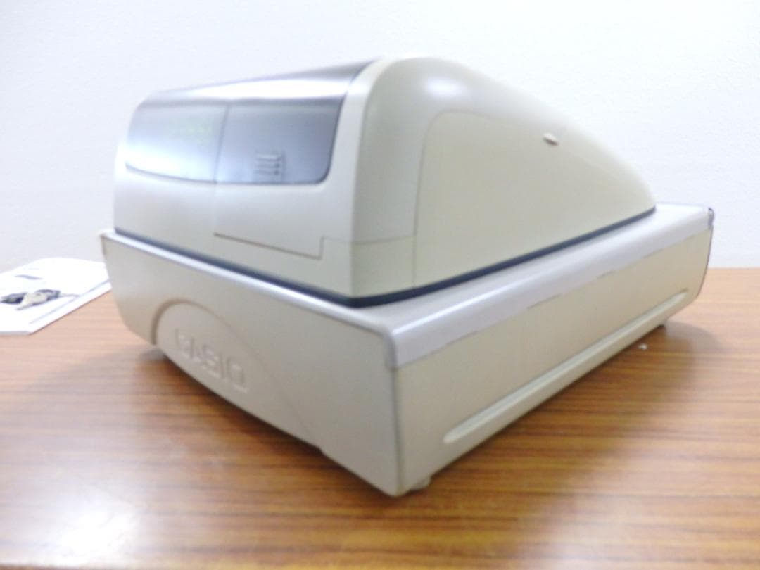 2230　CASIO TE-M80 レジスター 4部門　58㍉感熱紙