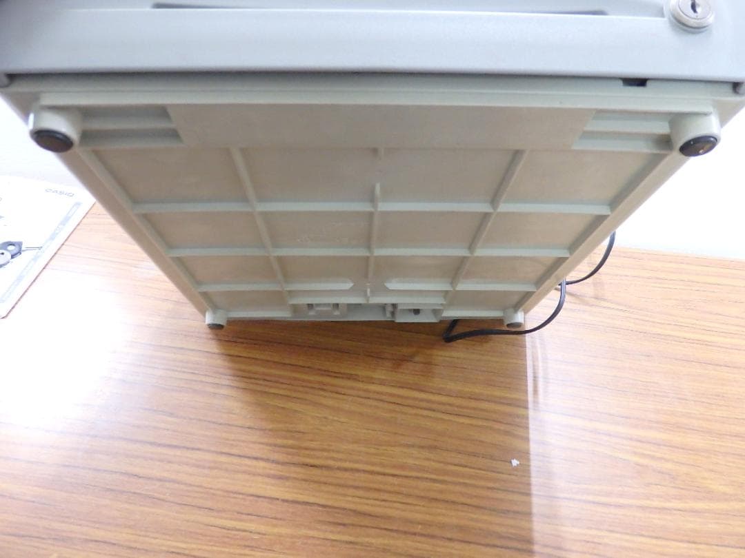 2230　CASIO TE-M80 レジスター 4部門　58㍉感熱紙