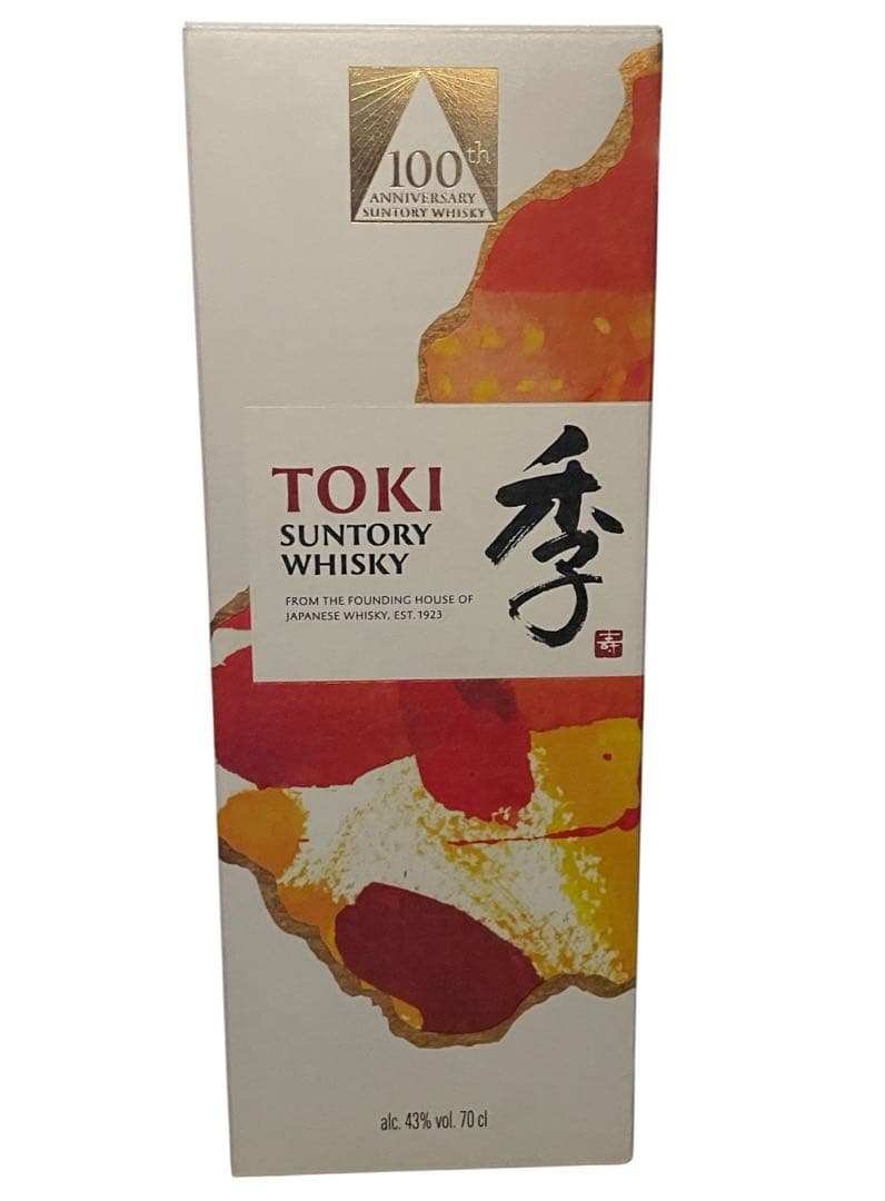 サントリーウイスキー 季 TOKI 100周年記念ボトル 43% 700ml