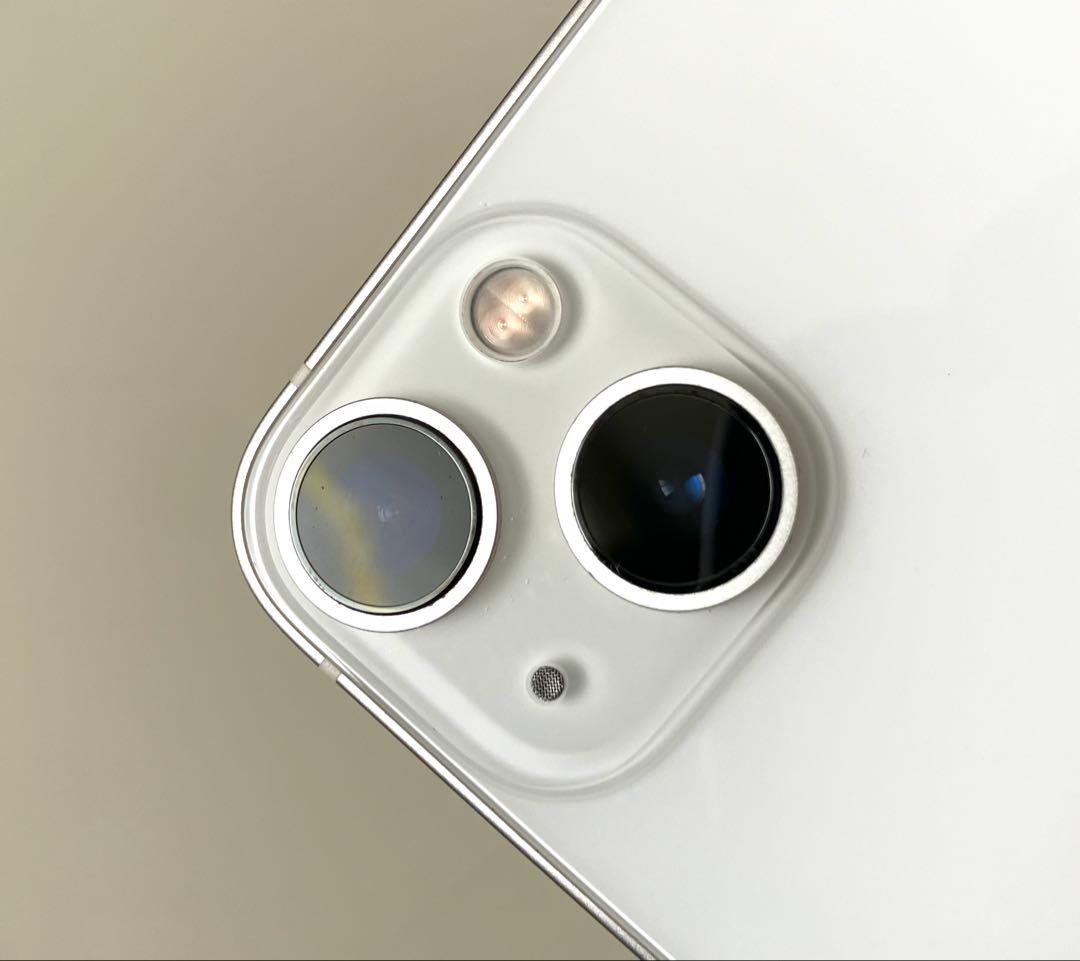 【SIMフリー】 iPhone 13 mini 128GB スターライト 76%