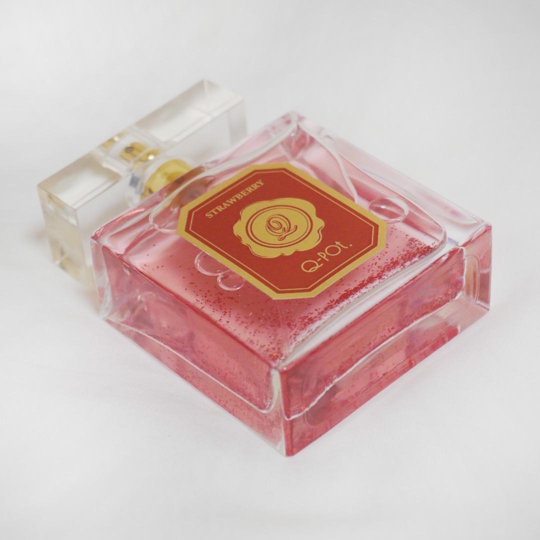 キューポット ストロベリーチョコレート 香水 ラメ入り 50ml
