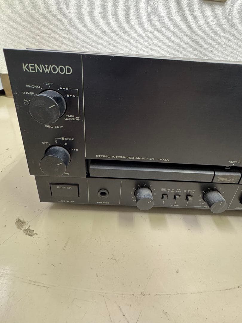 KENWOOD L-03A プリメインアンプ ケンウッド