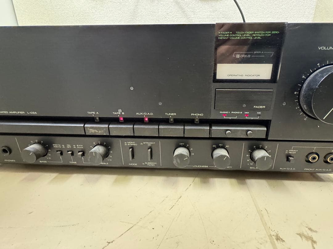 KENWOOD L-03A プリメインアンプ ケンウッド