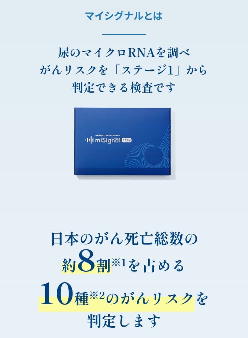【新品未使用】miSignal SCAN マイシグナル スキャン ガン検査尿検査