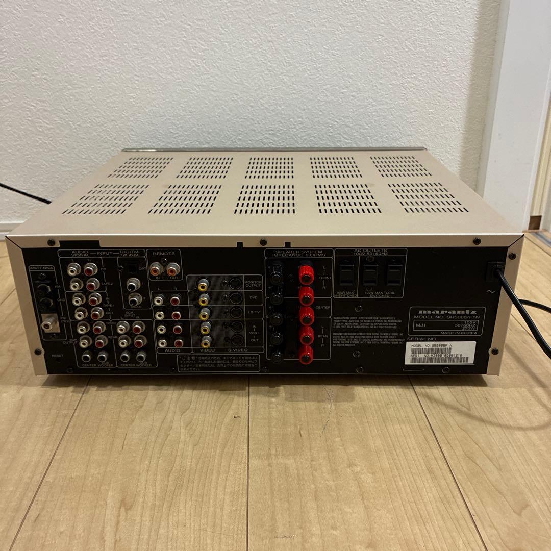 完動品　マランツ SR5000 AVサラウンドレシーバー