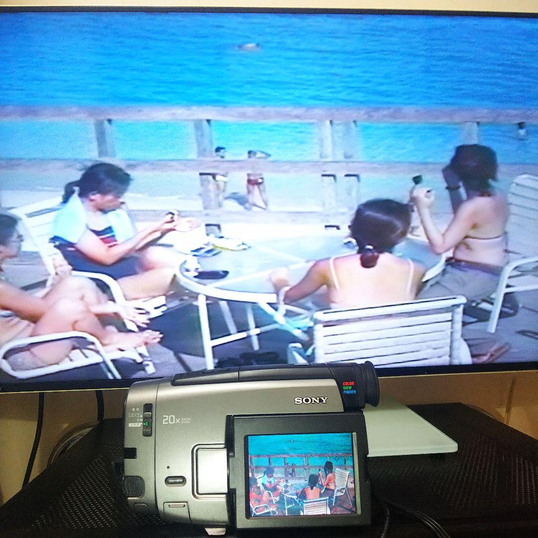 Sony Handycam video Hi8 ビデオカメラ CCD-TRV90