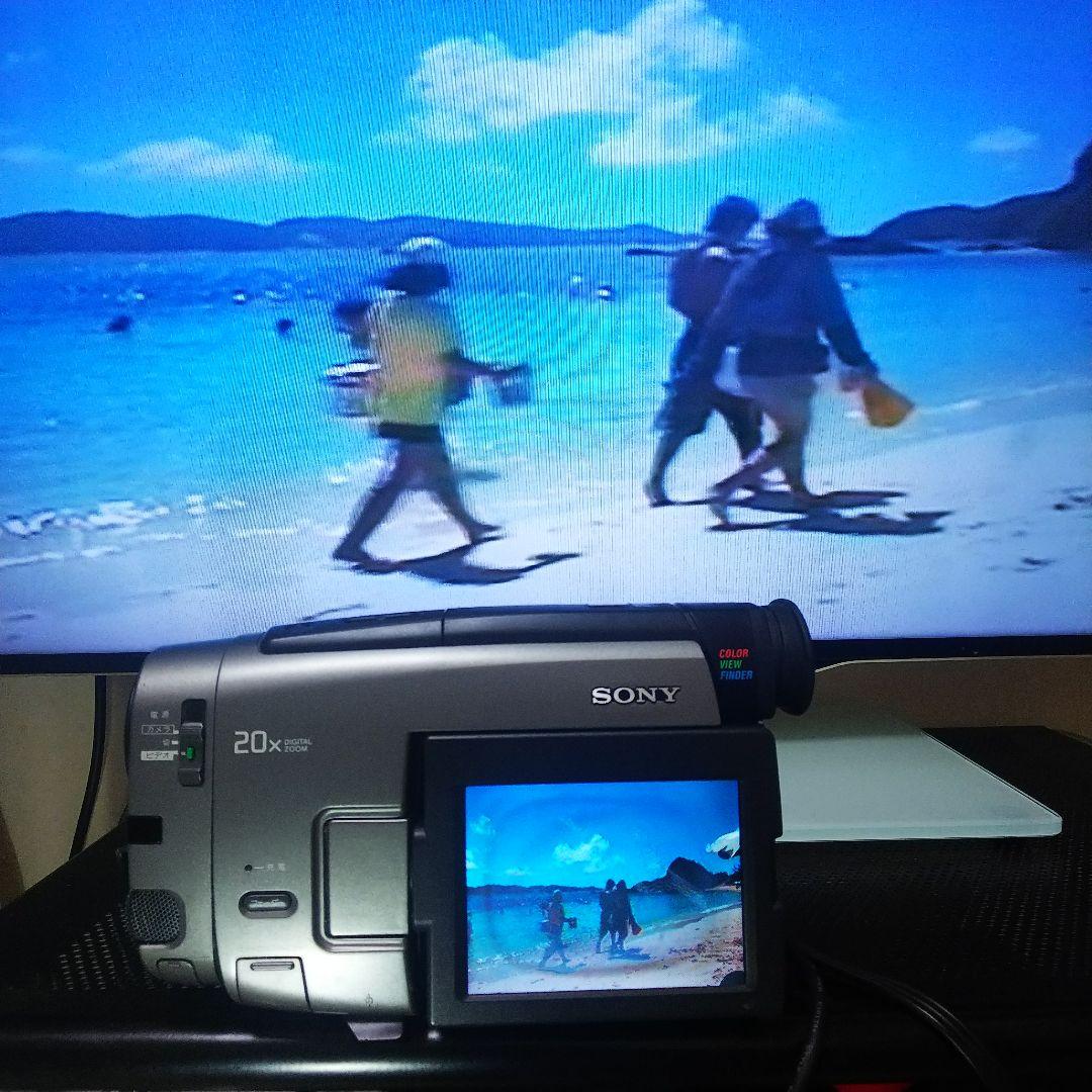 Sony Handycam video Hi8 ビデオカメラ CCD-TRV90