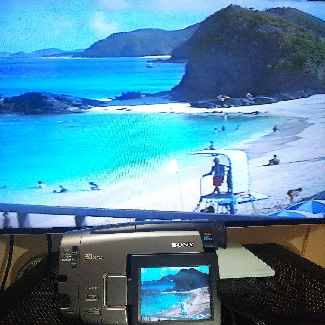 Sony Handycam video Hi8 ビデオカメラ CCD-TRV90