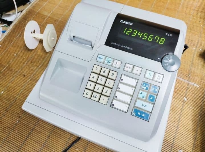 カシオレジスター　16CR　簡単便利特殊　送料込　812222